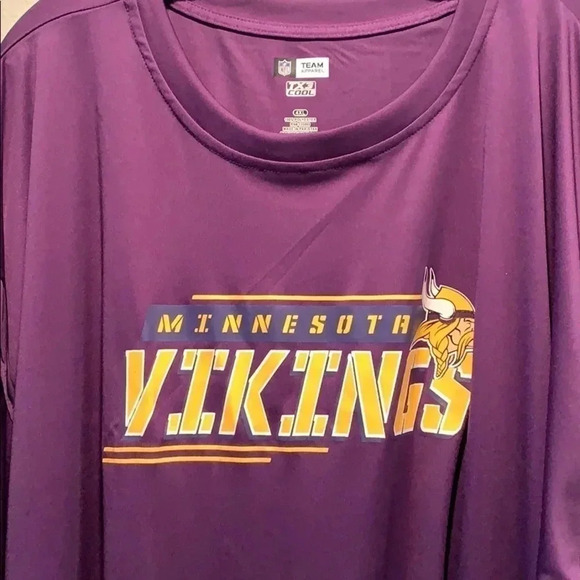 Minnesota Vikings NFL T Shirt Purple Men’s 4XL NWT - Picture 4 of 9